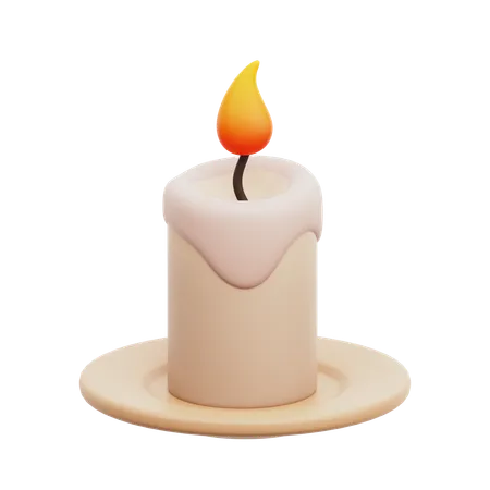 Candle  3D Icon