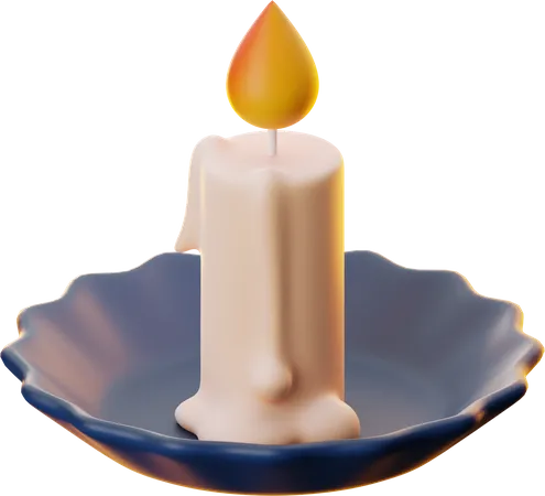 Candle  3D Icon