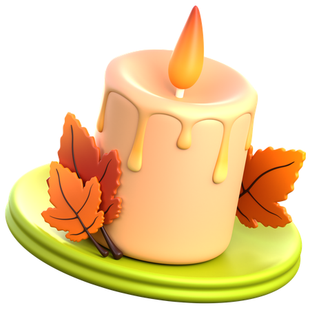 Candle  3D Icon