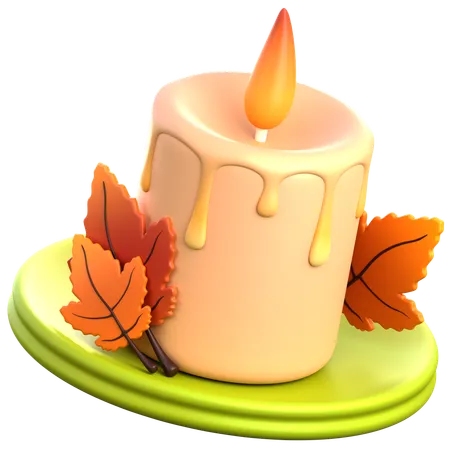 Candle  3D Icon