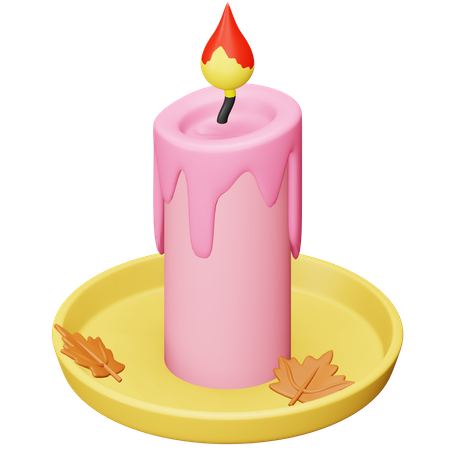 Candle  3D Icon