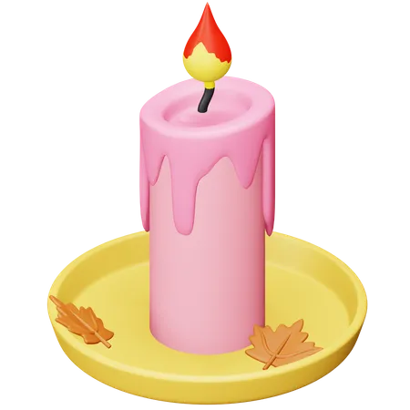 Candle  3D Icon