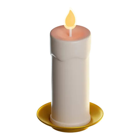 Candle  3D Icon