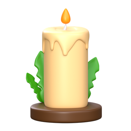 Candle  3D Icon