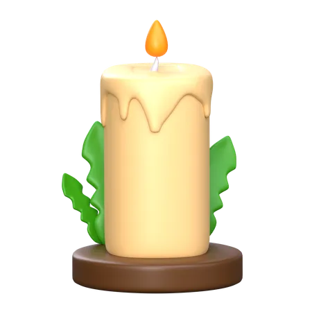 Candle  3D Icon