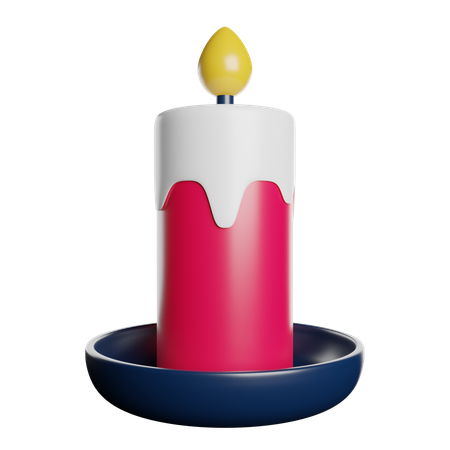 Candle  3D Icon