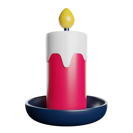 Candle  3D Icon