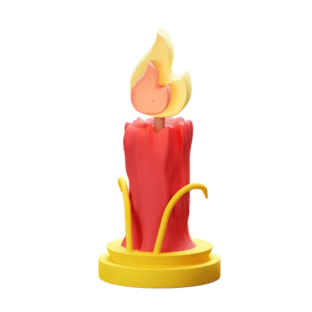 Candle  3D Icon