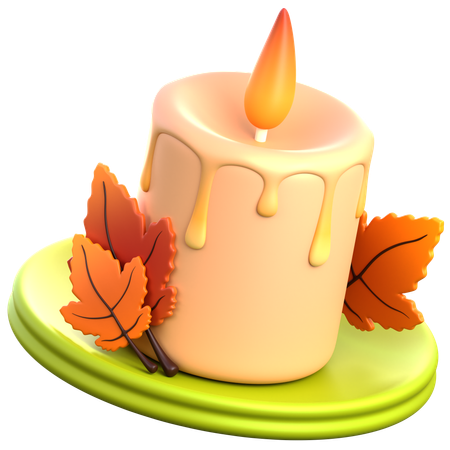 Candle  3D Icon