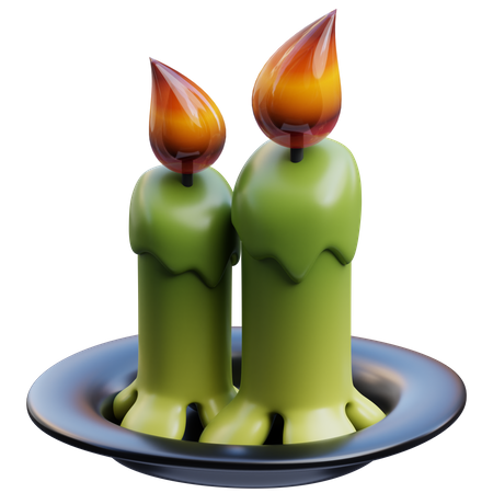 Candle  3D Icon