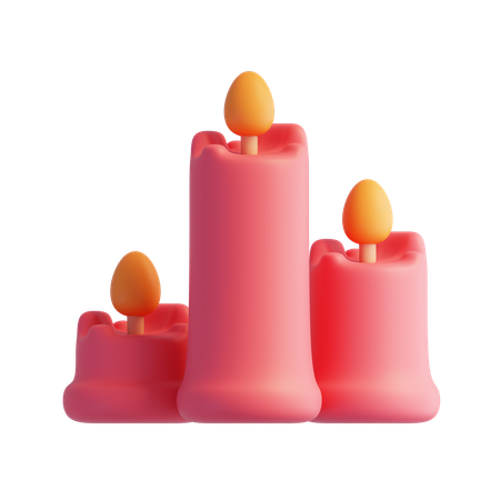 Candle  3D Icon