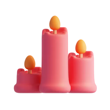 Candle  3D Icon