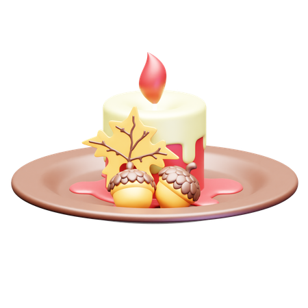 Candle  3D Icon