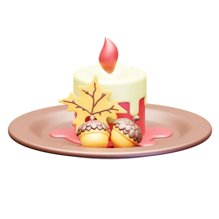 Candle  3D Icon