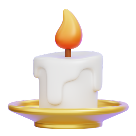 Candle  3D Icon
