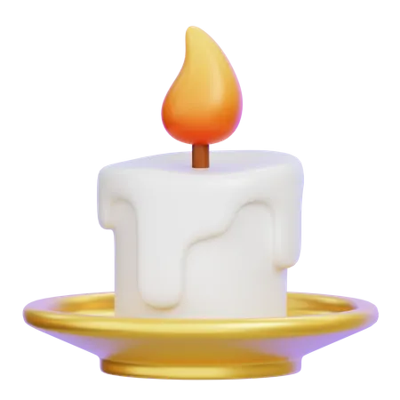 Candle  3D Icon