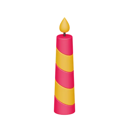 Candle  3D Icon