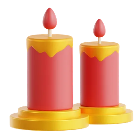 Candle  3D Icon