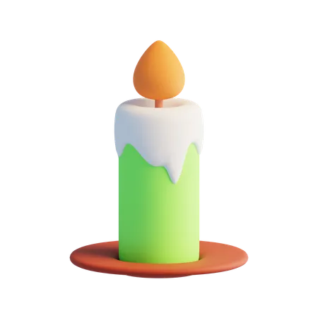 Candle  3D Icon