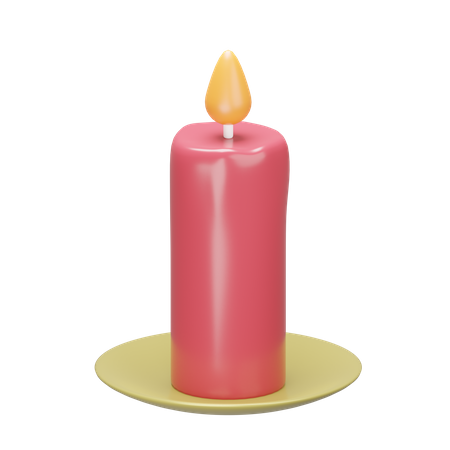 Candle  3D Icon