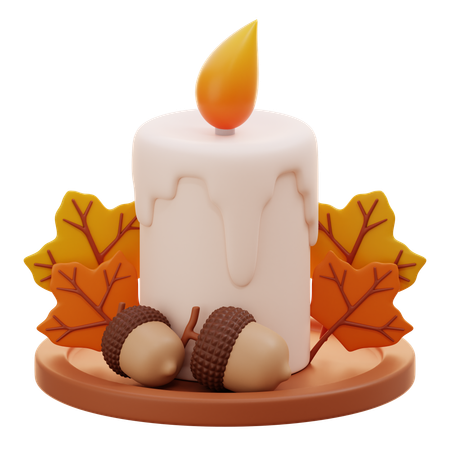 Candle  3D Icon