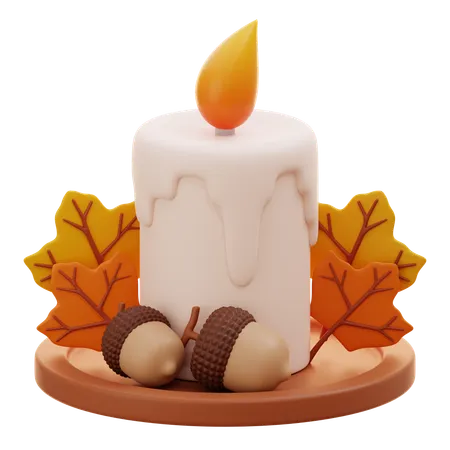 Candle  3D Icon