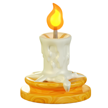 Candle  3D Icon