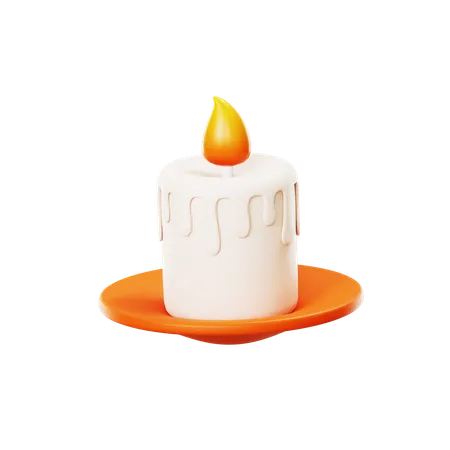 Candle  3D Icon