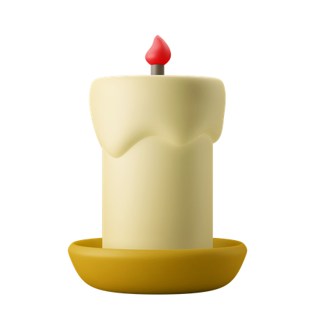 Candle  3D Icon