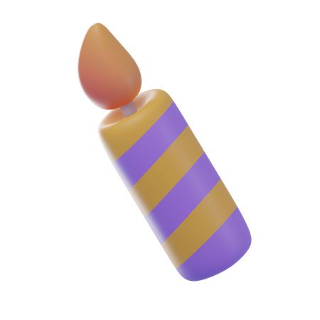 Candle  3D Icon