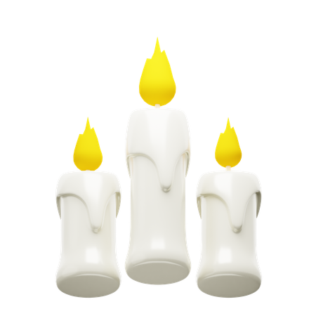 Candle  3D Icon