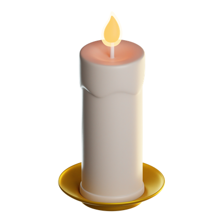 Candle  3D Icon