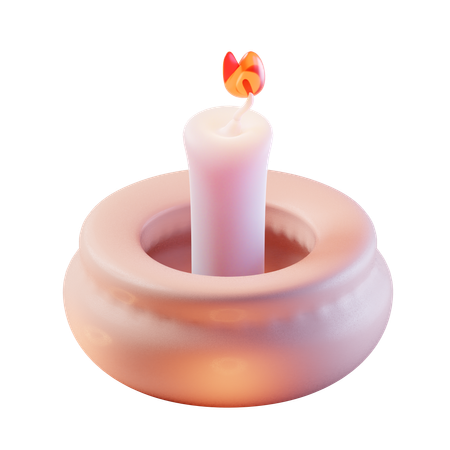 Candle  3D Icon