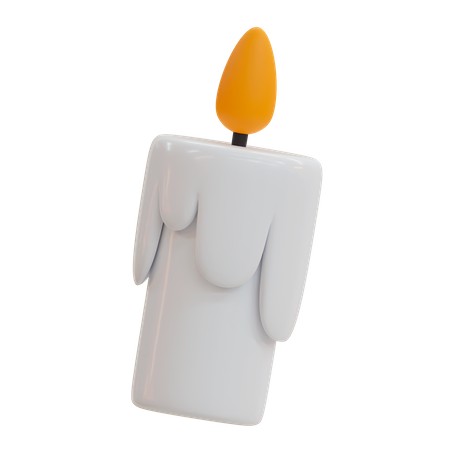 Candle  3D Illustration