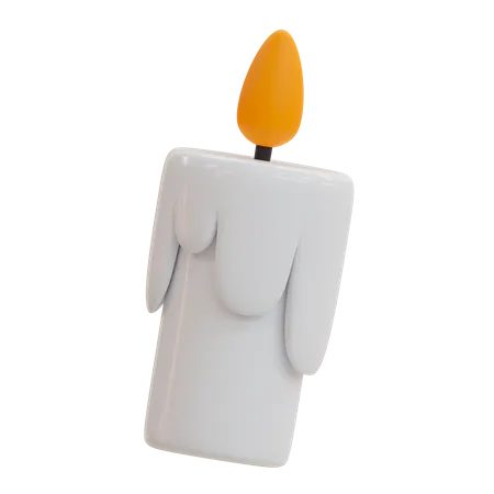 Candle  3D Illustration