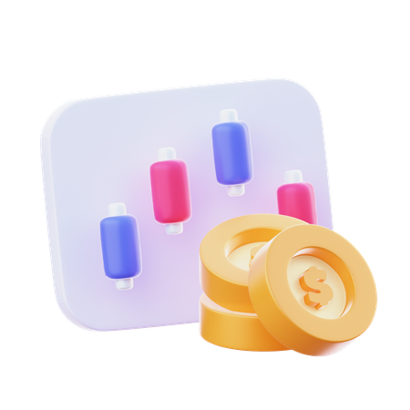 キャンドルバー  3D Icon