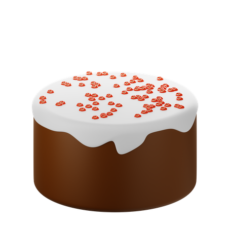 Candle Cake 3D Icon