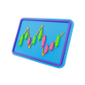 3d chart indicator logo