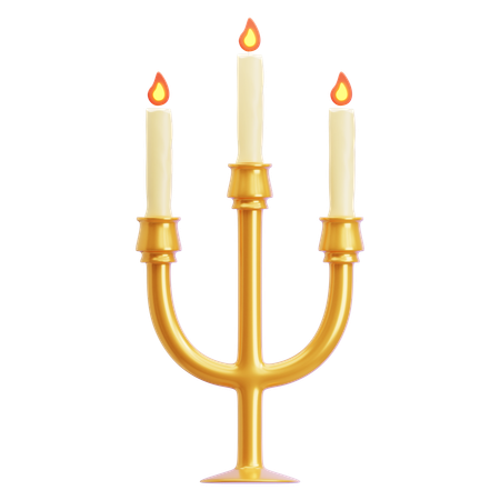 Candle Holder  3D Icon