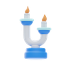 free 3d candle holder 
