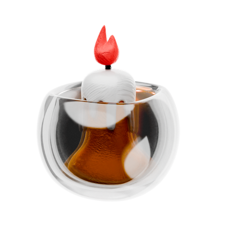 Candle Jar  3D Icon