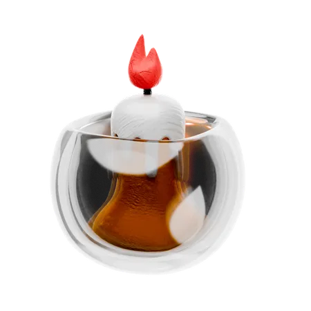 Candle Jar  3D Icon