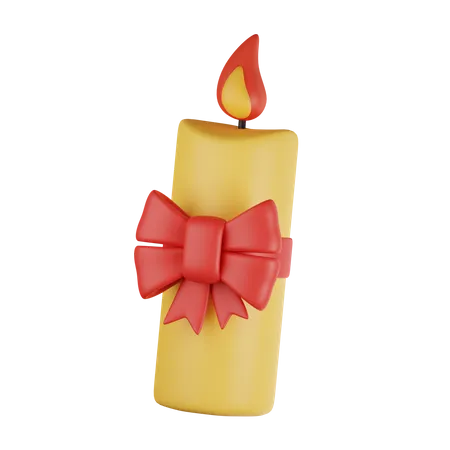 Candle Light  3D Icon