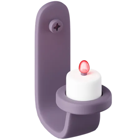 Candle Sconce  3D Icon