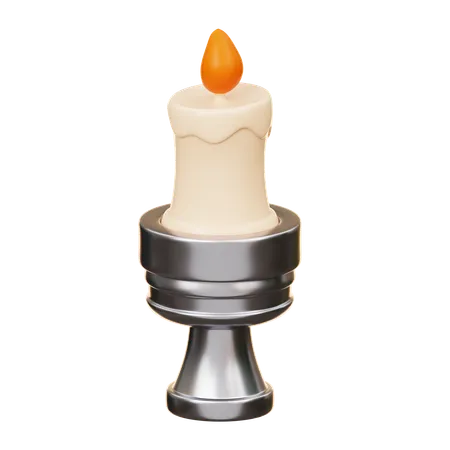 Candle Stand  3D Icon