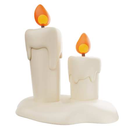 Candle stand  3D Icon