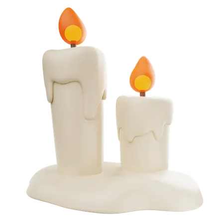 Candle stand  3D Icon