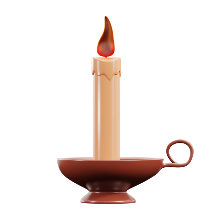 Candle Stand  3D Icon