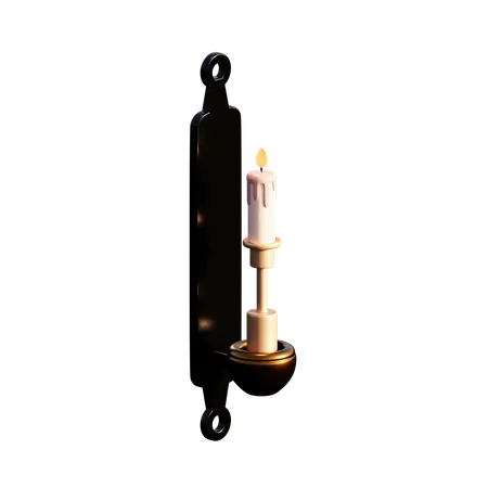 Candle Stand  3D Icon