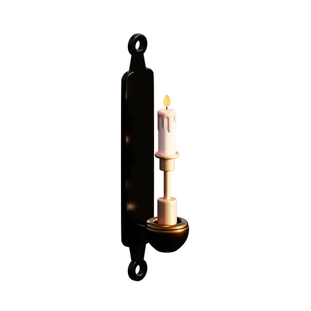 Candle Stand  3D Icon